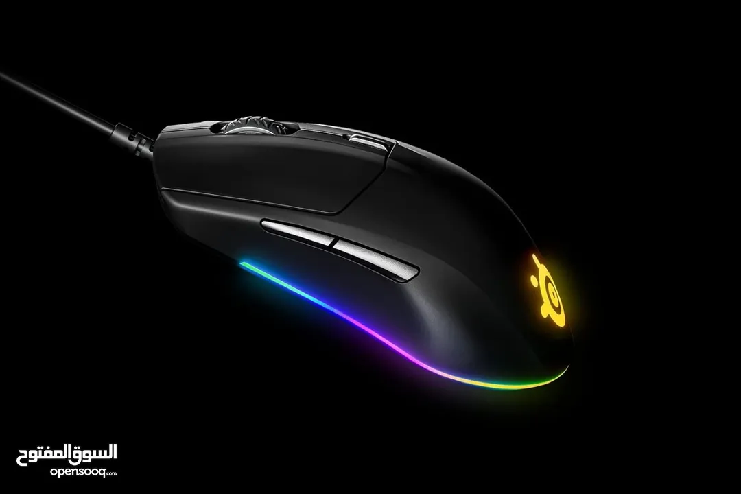 SteelSeries Rival 3 - Gaming Mouse - 8,500 CPI TrueMovE ماوس ستيل سيريس البراند الافضل كفالة سنة