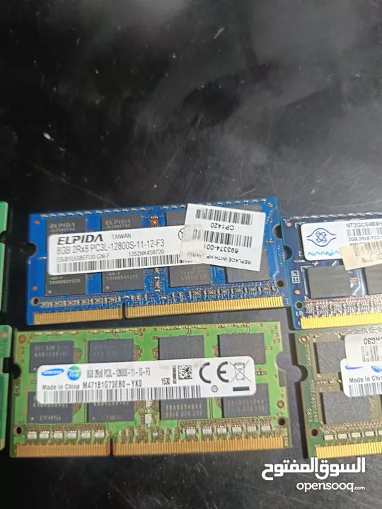 رامات لابتوب  DDR3 و DDR4