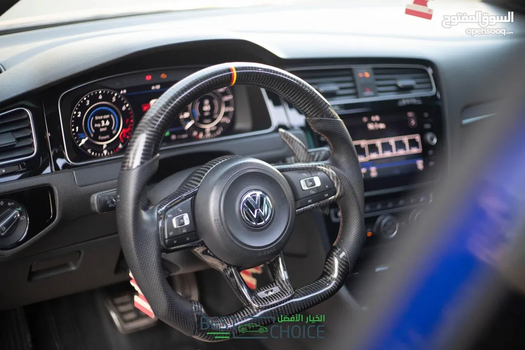 GOLF R 420 HP فل تعديل  فل اضافات  رخصة و تامين لشهر سته  دفع رباعي  امكانية البدل وارد  فحص نظيف