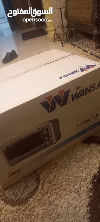 فرن ماركة wansa مع قلايه هوائيه من تيفال الاصلي