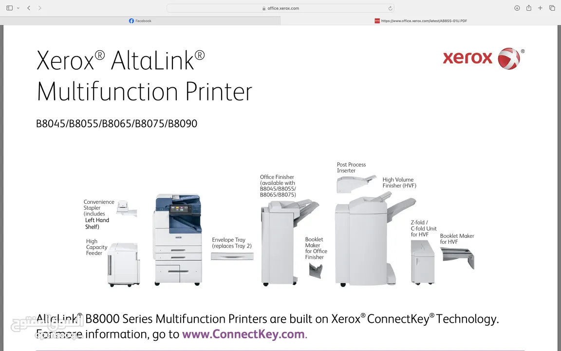 Xerox 75 CPM H/D Printer / Copier