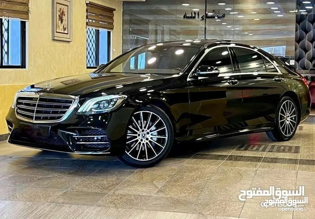 مرسيدس S 320 AMG فل كامل الاضافات موديل 2019 نظيفه جدا واعلى مواصفات