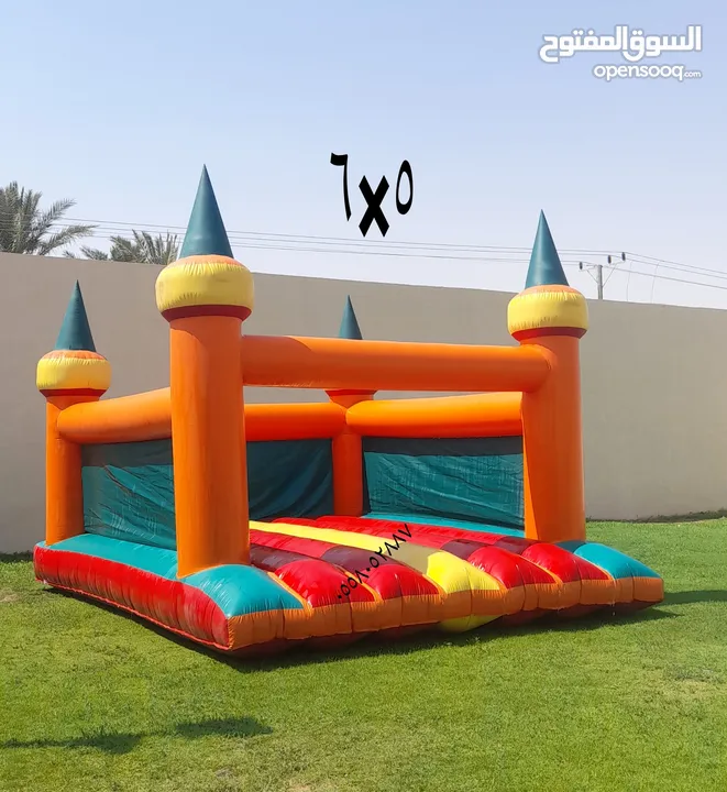 نطيطات الرياض...للإيجار  ملعب صابوني زحليقه صابونيه نطيطه متاهات الرياض