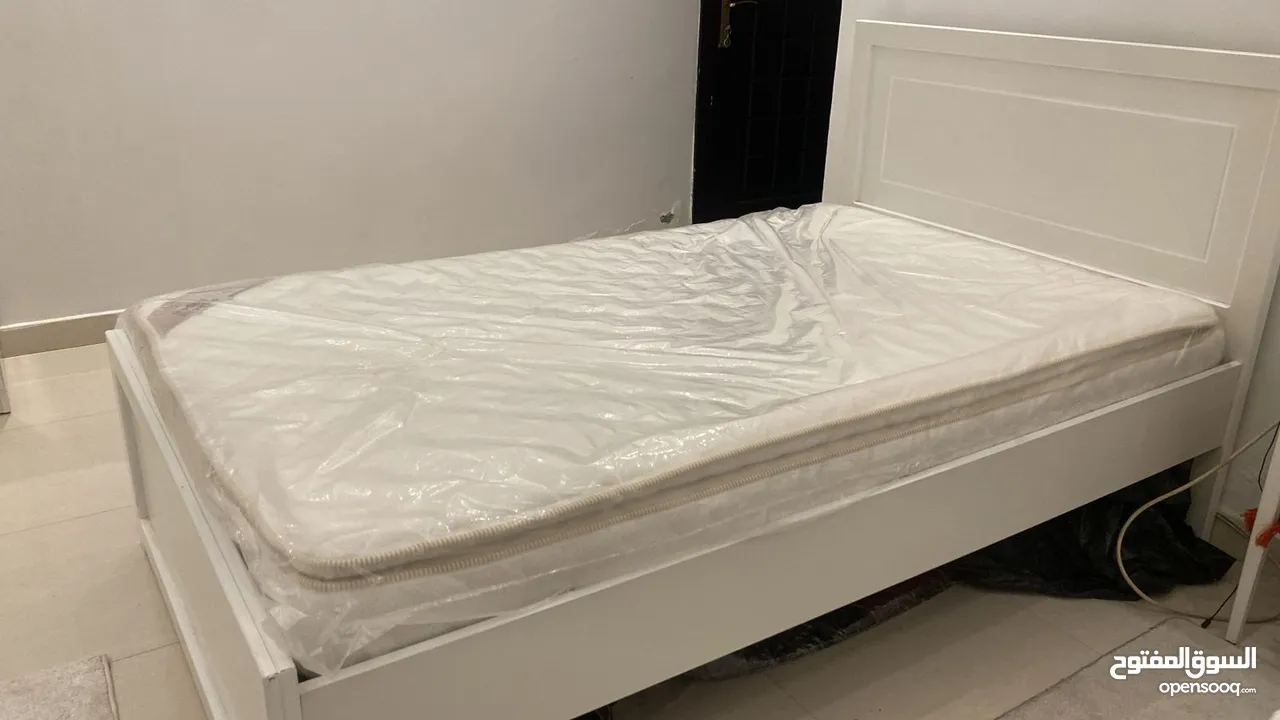 bed single with  mattress