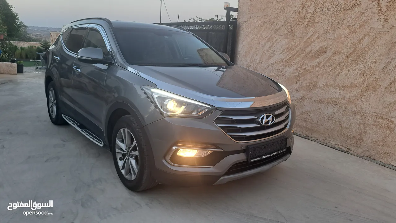 عرررض مغري بسبب السفر هونداي سنتافيه 2019 فل فل بدون فتحه دفع رباعي يد اوولا بسعر توسان