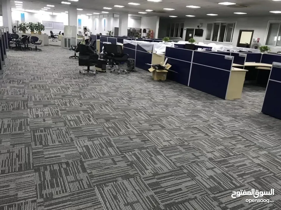 موكيت مكتب Office's carpet available with different designs and colours in different prices