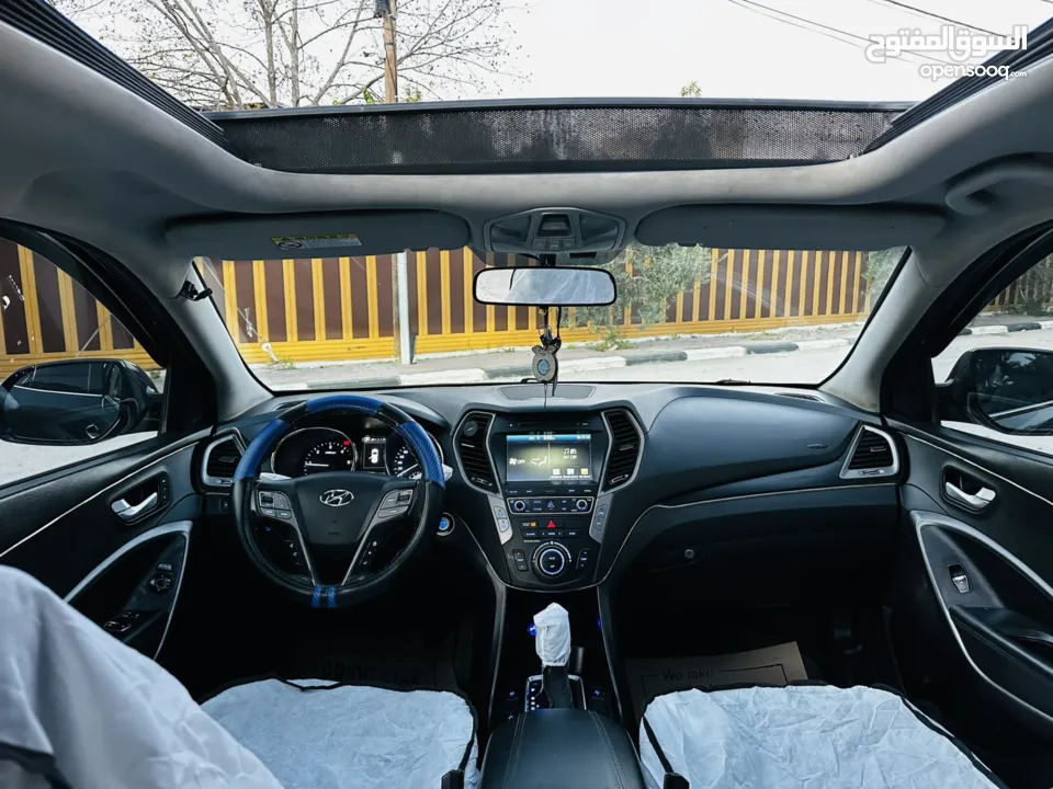 هونداي سنتافي 2016 فل الفل مسكرر ركززز الجب بووية شركةة بالكامل مطور جير بنايلون والسعر حرق لحق حالك