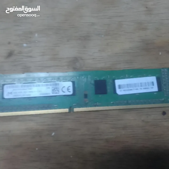 ram ddr3 4gb x2 الثنتين ب13 المجموع 8 رام