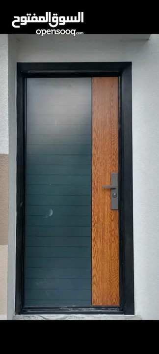 Custing aluminium doors making turkish design