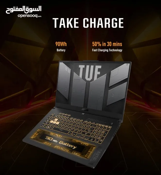 Laptop ASUS TUF Gaming F15 13th Gen Intel Core i7-13620H 10-Cores Processor NVIDIA RTX