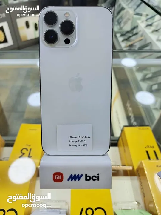 IPHONE 13 PRO MAX ( 256GB ) USED /// ايفون 13 برو ماكس ذاكرة 256 مستعمل وكاله