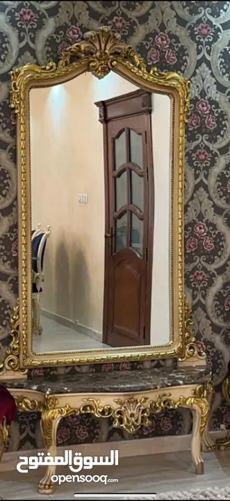 بيع غرفة ضيوف كاملة كنب سفرة بيرو مدخل