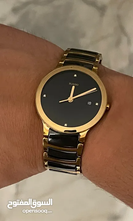 ‏Rado Centrix Diamonds & Ceramic watch بحالة الوكالة