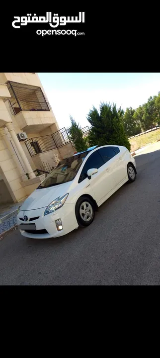 بريوس2011 اروبي كرت ابيض وكاله