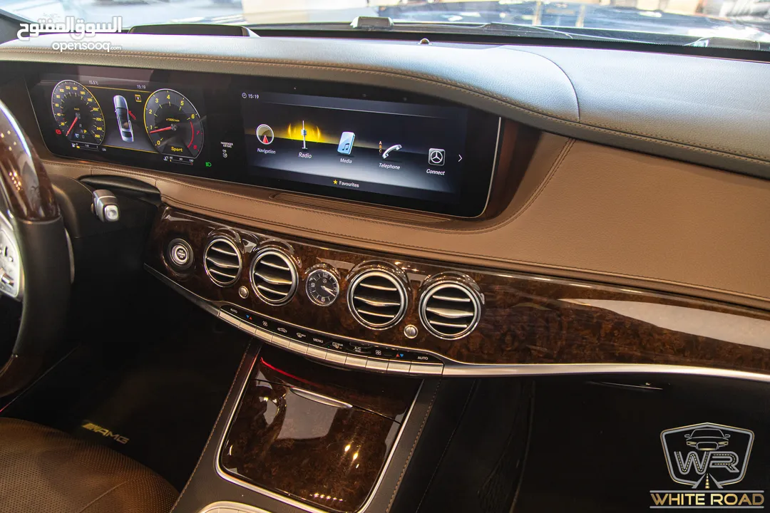 Mercedes S320 2018 Amg kit   السيارة وارد الشركة و قطعت مسافة 40,000 كيلو متر فقط