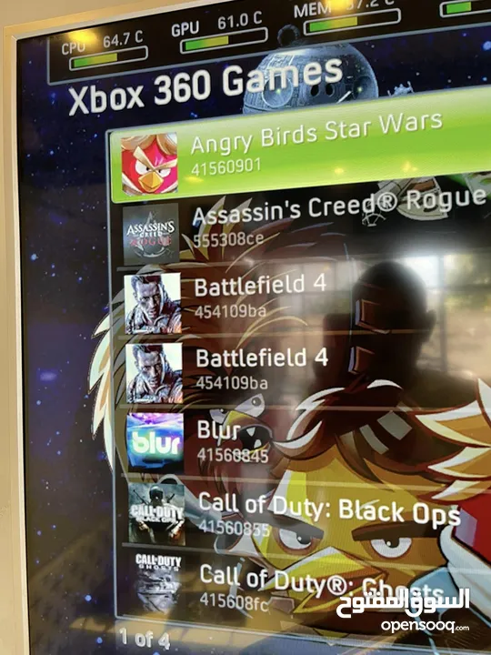 أفضل اجهزة أكسبوكس 360 المهكر متوفر الان و مع ايدتين و كامل الاسلاك و الكوابل