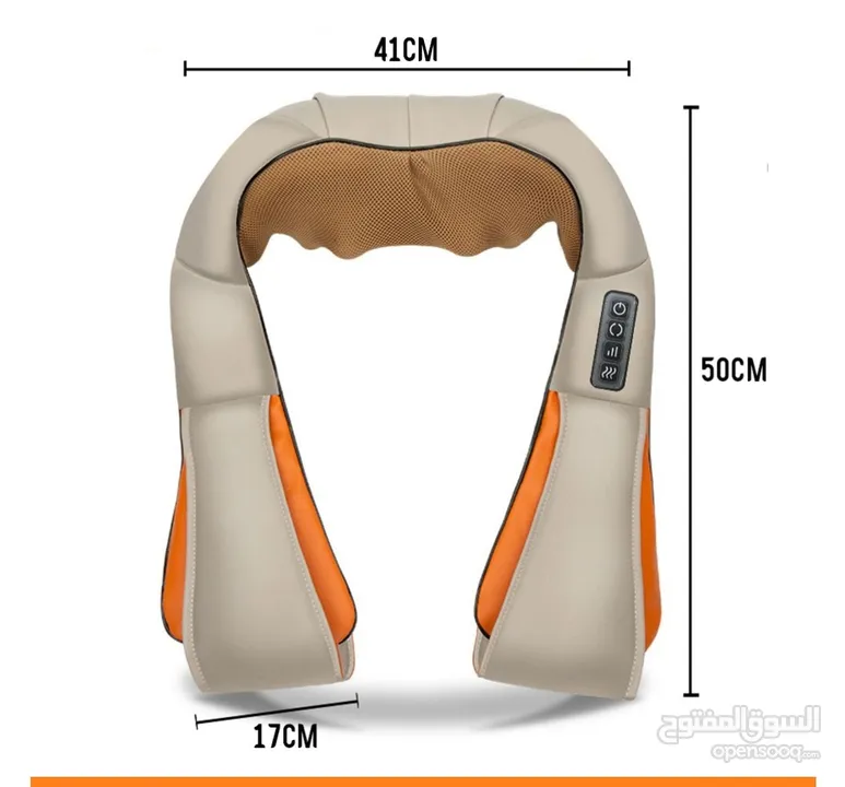 جهاز مساج الرقبه والاكتاف و الجسم سرعات يدور باتجاهين المساج و تدليك الظهر و الأكتاف