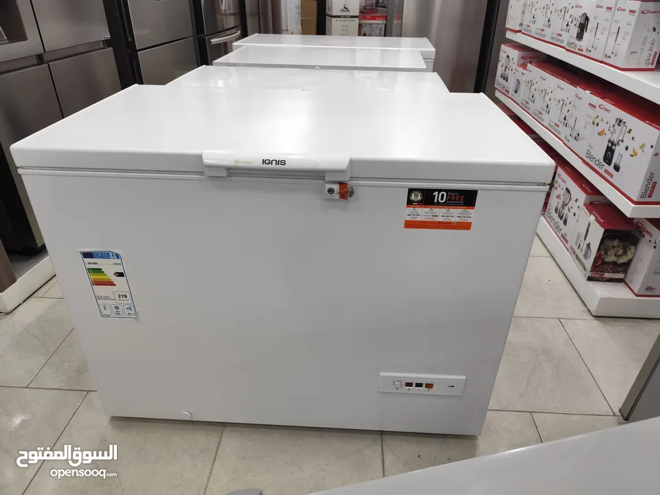 عرض نااار على فريزر بطح جرين هوم 200 لتر سلفر و 300 لتر سلفر وجميع الأحجام