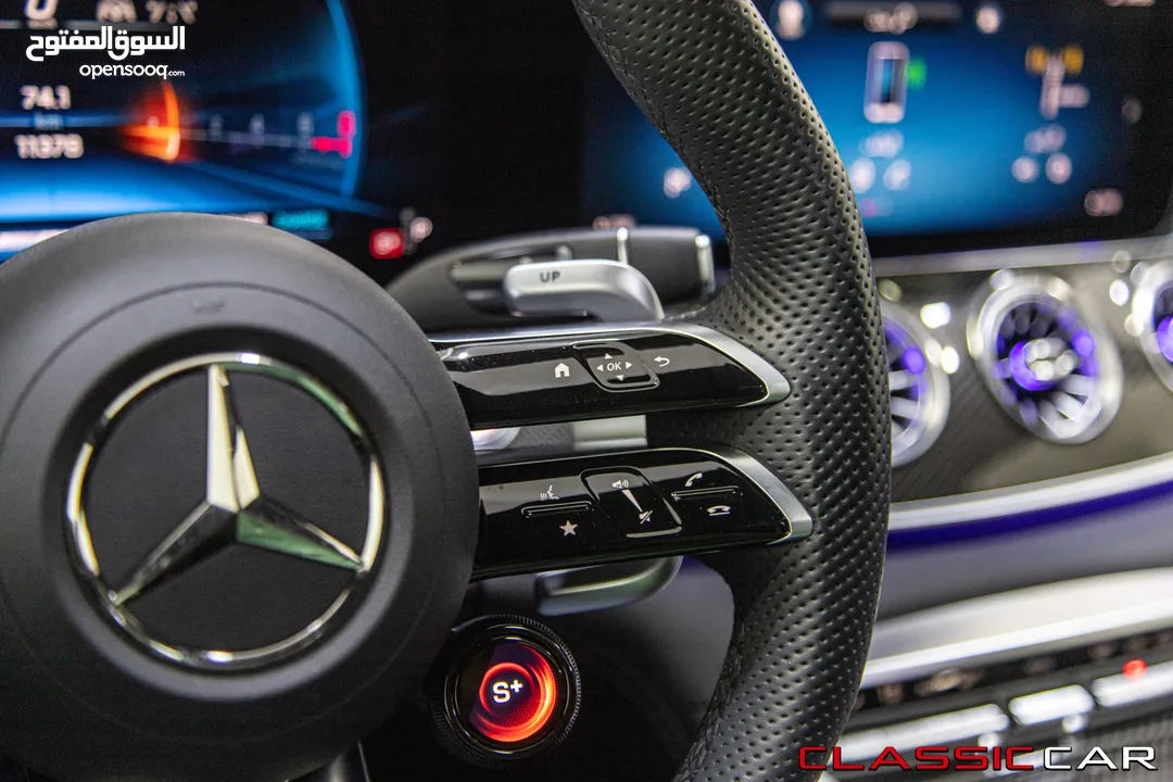 Mercedes Gt53 AMG 4matic + 2024   السيارة وارد المانيا و قطعت مسافة 11,000 كم
