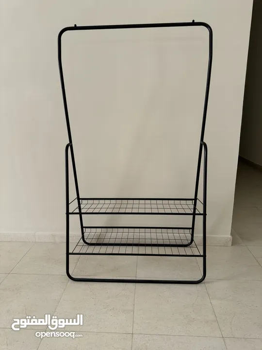 Rack and Metal chairs