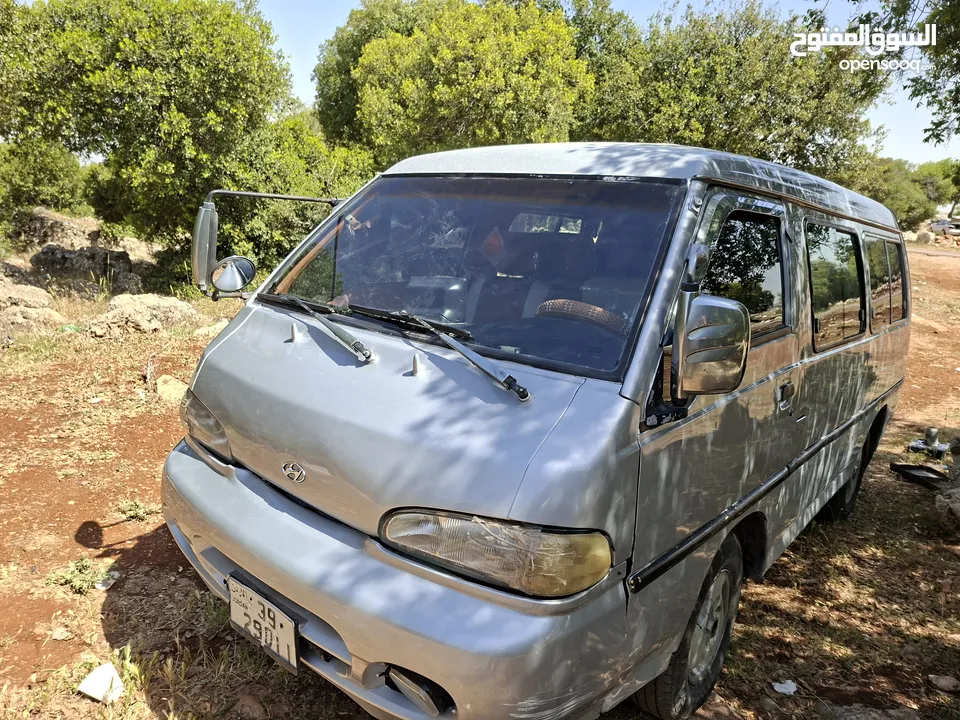 باص h100 لميتد 1999 منفوظ جديد بشكل كامل مش بحاجة برغي