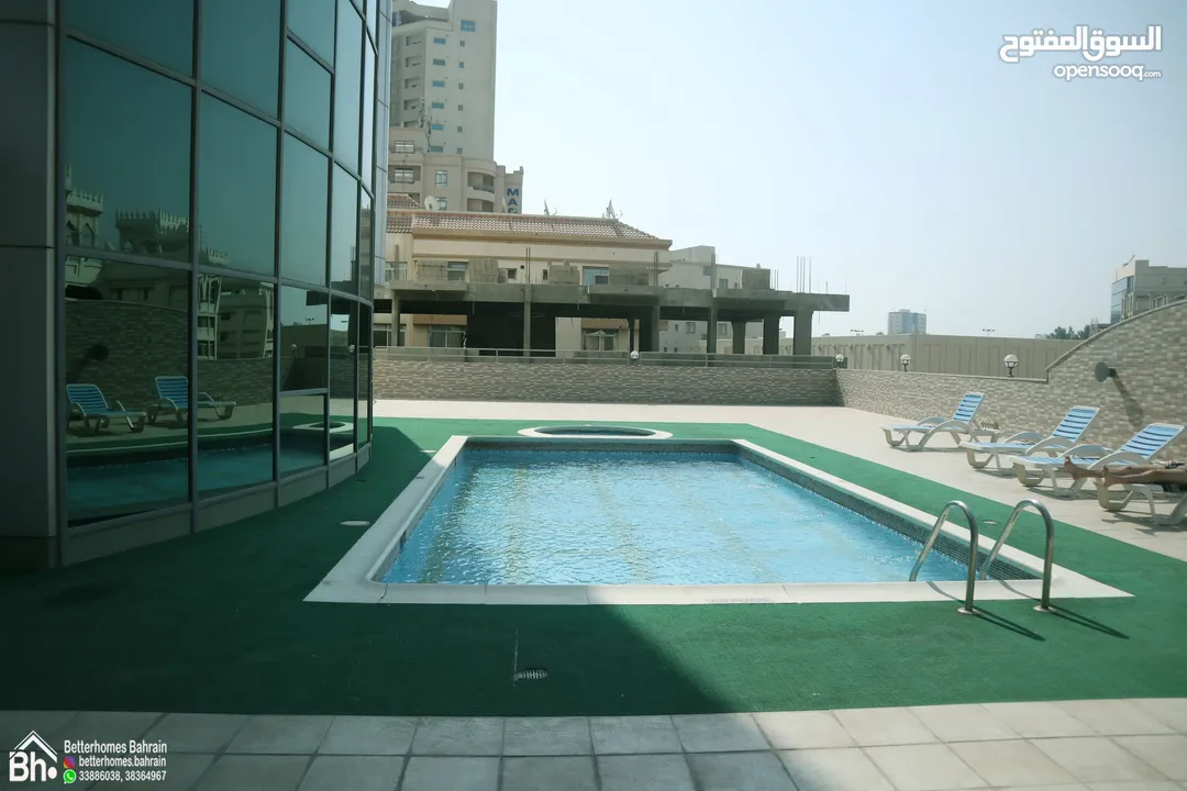 Best Location Near Oasis Mall High Floor With Balcony Family Building Swimming Pool Gym,