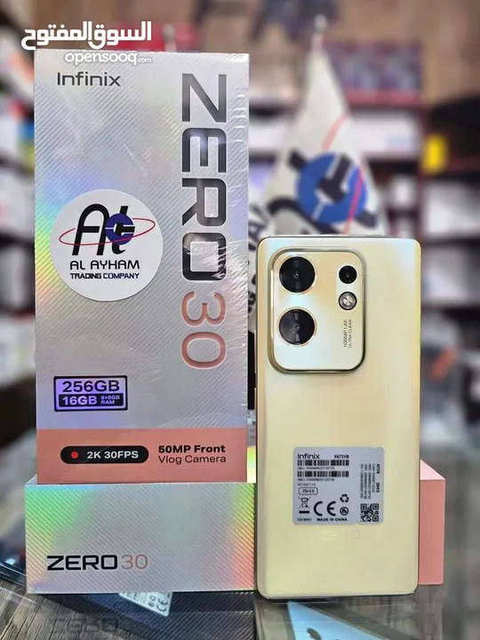 مستعمل اخو الجديد Zero 30 4G رام 16 جيجا 256 أغراضة والكرتونه الأصلية متوفر توصيل
