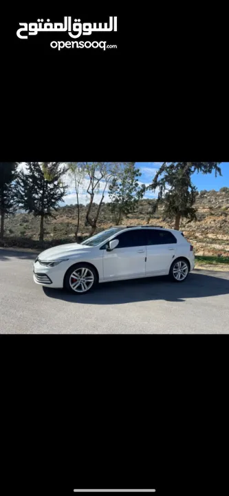 Golf Mk8 بويه شركة فلللللللللل مع بانوراما  بحاله الوكاله عداد 60 ب الورقه  1500 اوتوماتيك