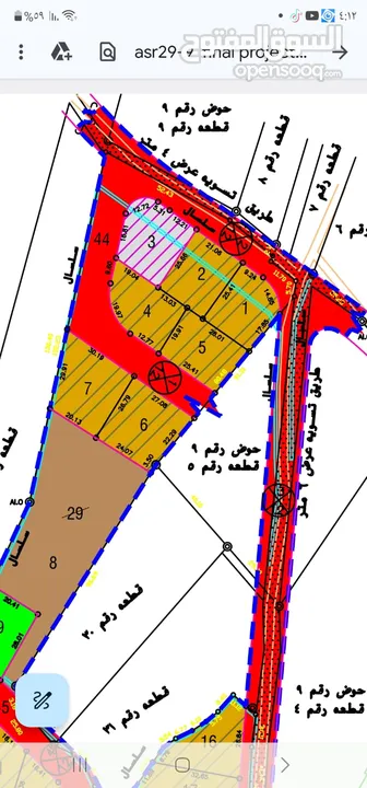 قطعه ارض بعصيره الشماليه