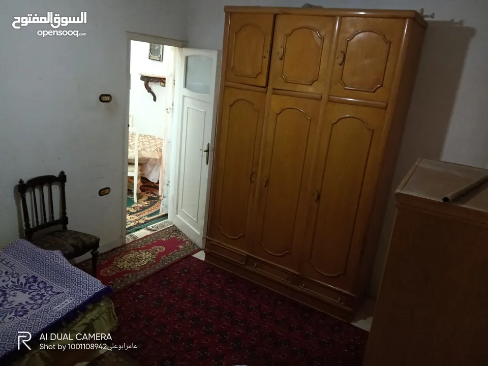 شقة مفروشة للايجار بدمياط الشارع الحربى