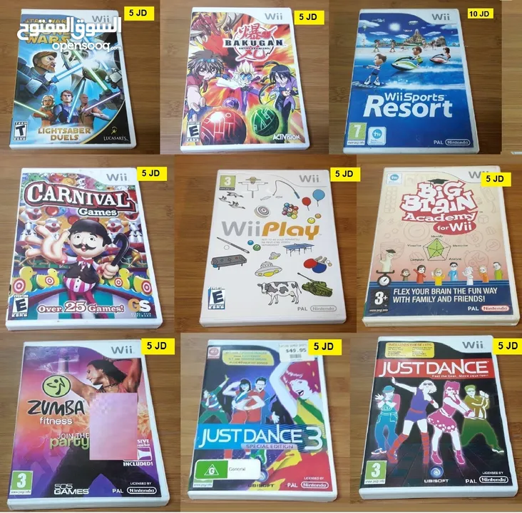 ايادي تحكم ناينتدو وي  متخصصون باجهزة Nintendo Wii  متوفر تنزيل الالعاب    wii