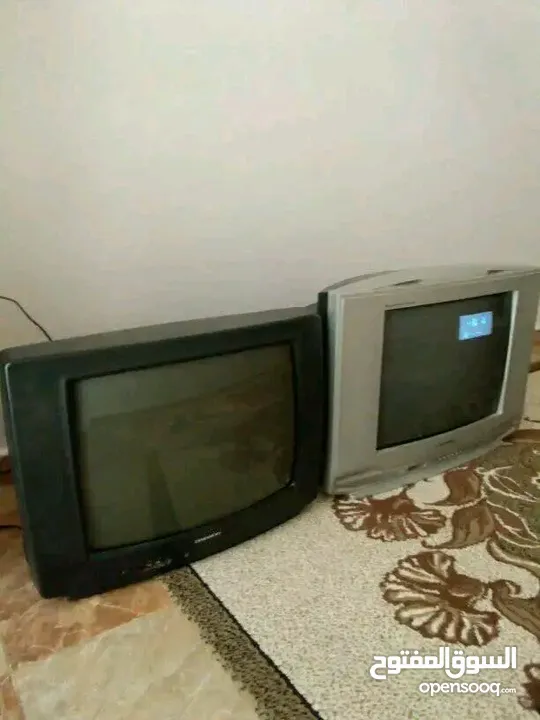 عدد 2 تلفزيونات للبيع