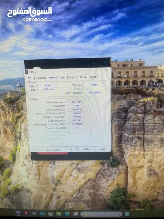 جهاز كومبيوتر تجميعه جيل 9 للبيع الجهاز مستعمل استعمال خفيف جدا الجهاز شبه جديد جيل 9 i5 9400f