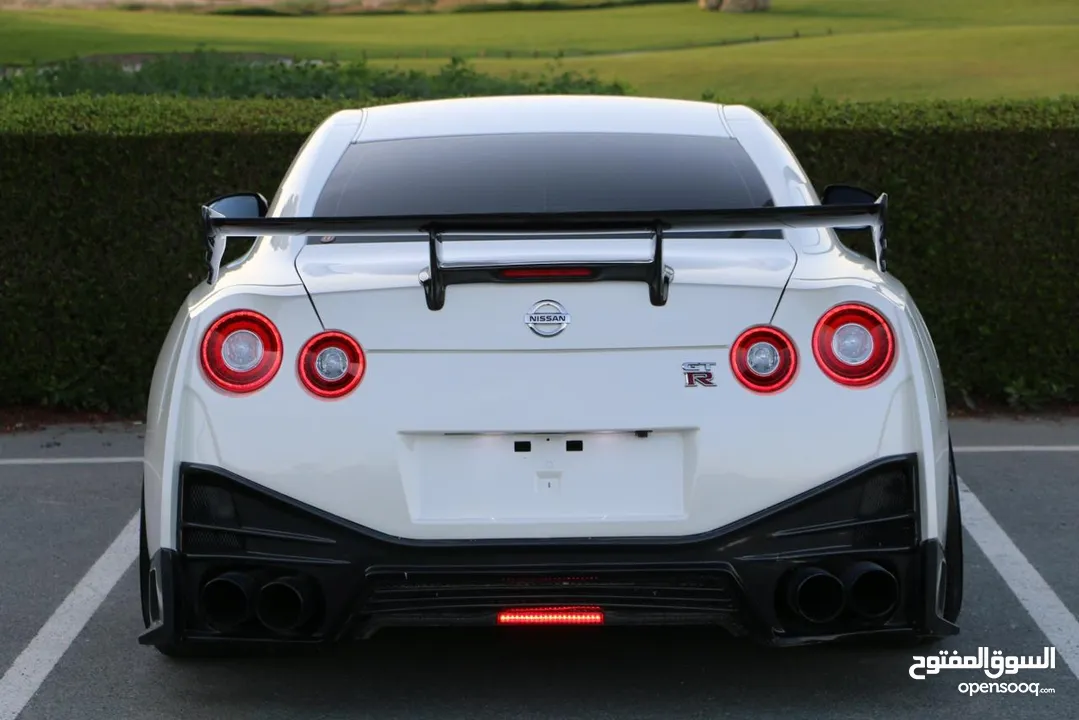 نيسان جي تي ار خليجي بلاك اديشن 2015 تشييكات الفا لوجيك بالكامل NISSAN GTR GCC 2015 Black edition