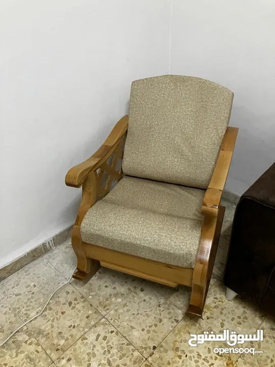 كراسي هزاز كوبرا خشب زان / مورس الاردن