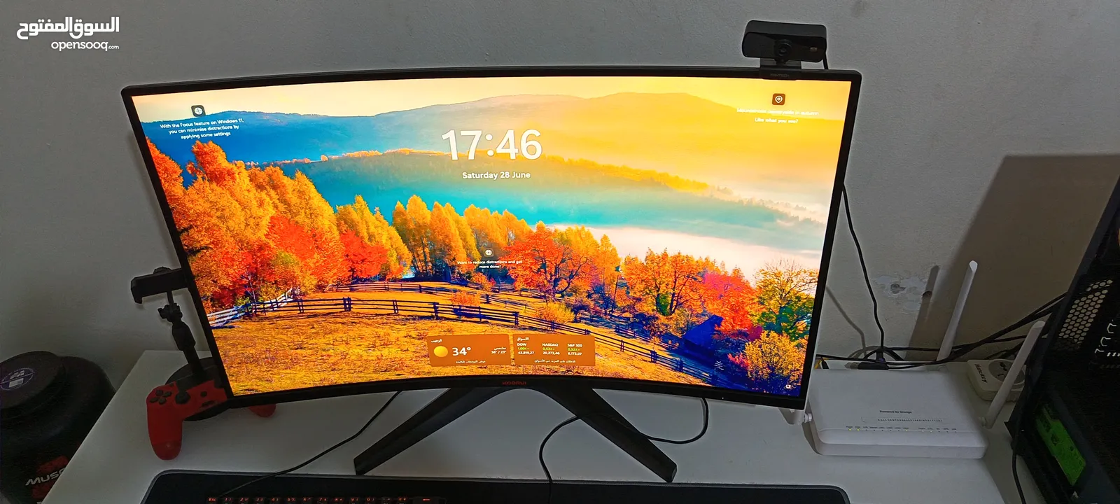 شاشة جيمنق 2k 32inch 170hz بسعر مغري للبيع