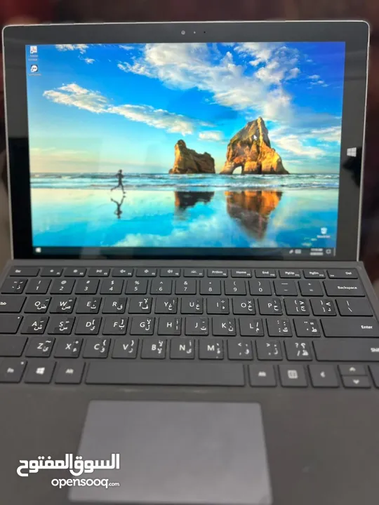 Microsoft Surface Pro 4 Laptop in good condition لابتوب مايكروسوفت سيرفس برو 4
