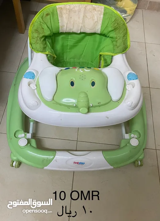 عربة و مشاية و دراجة للاطفال