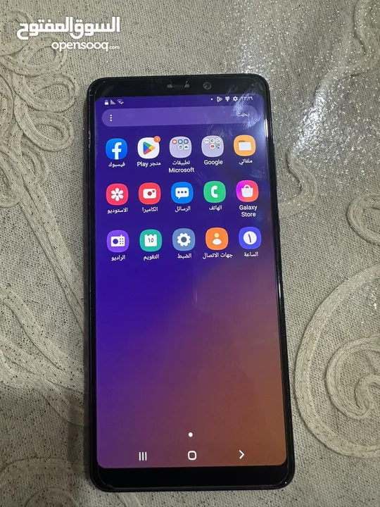 سامسونج A9 للبيع شبه جديد شريحتين سعرر مرتب
