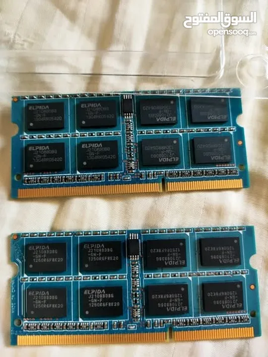 رام لابتوب ddr3 حجم 8جيجا ram دي دي ار 3