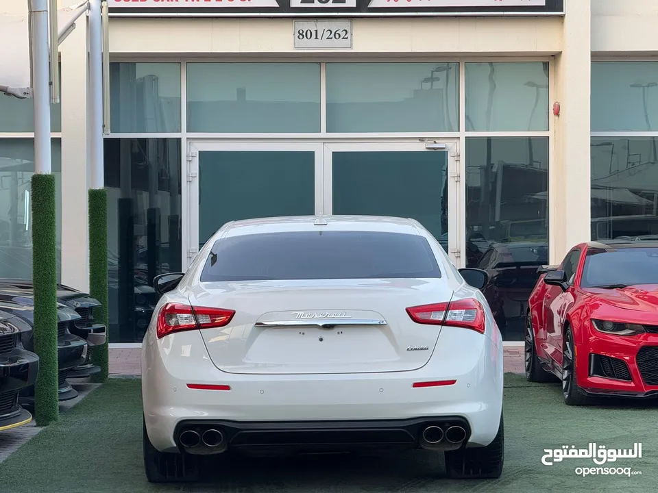 MASERATI GHBILI SPORT GCC 2019 Original paint V6 Full option