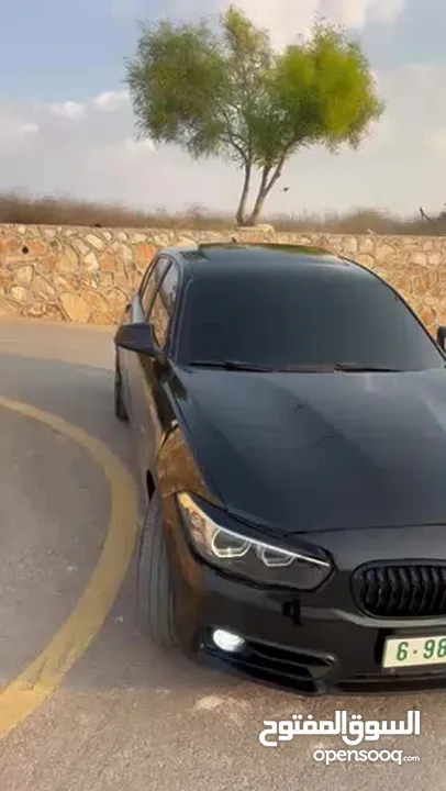 Bmw 120i 2016 sport  فل اضافات مميزة