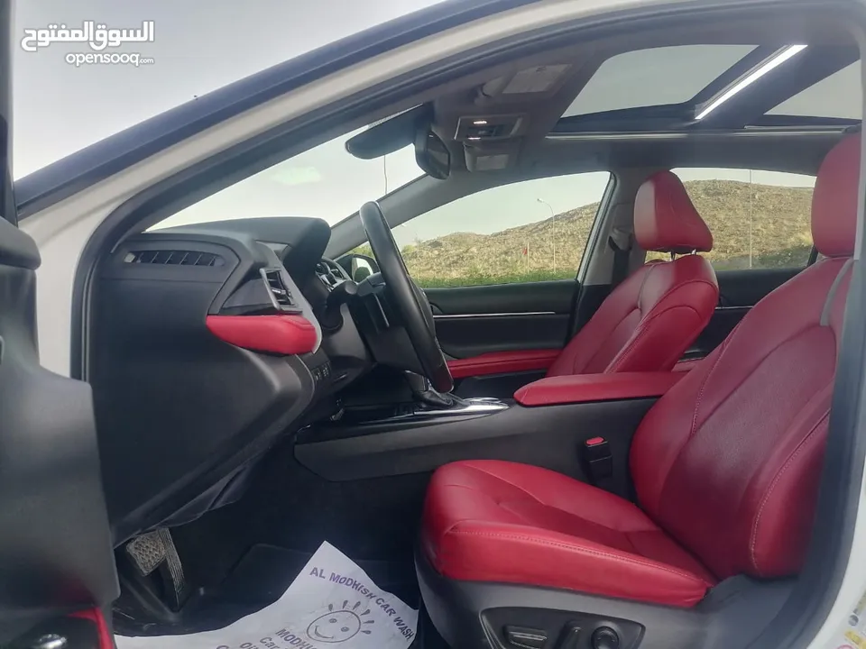 Camry XSE 2019 with Red Interior