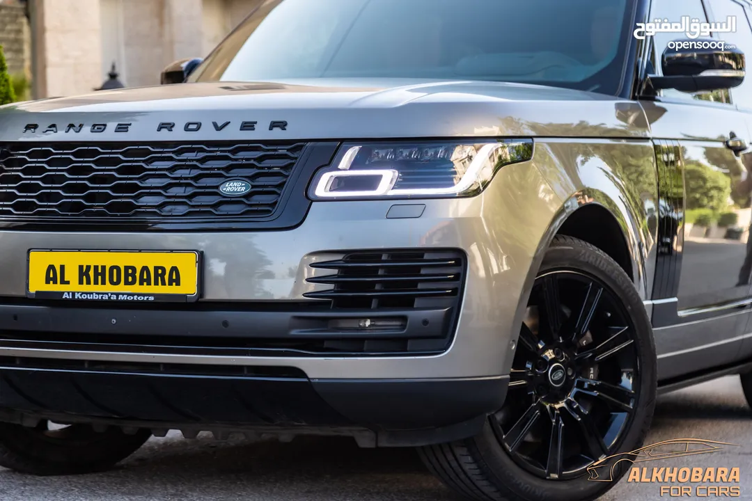 Range Rover Vogue 2019 Autobiography Black package   السيارة وارد الماني و بحالة ممتازة جدا