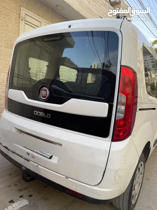 Fiat doblo 2015  بودي الحديث جنط 16