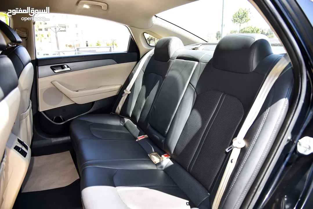 عرض لمدة اسبوع هونداي سوناتا بنزين بحالة الوكالة Hyundai Sonata 2018