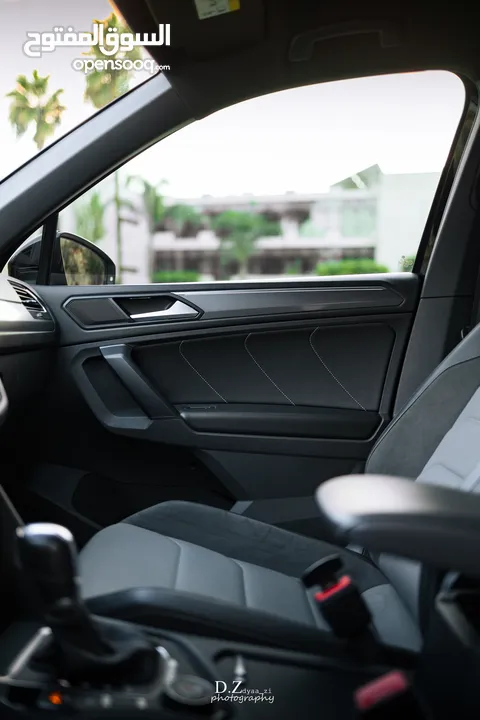 VW TIGUAN R_LINE  2000CC GASOLINE  4X4  امكانية البيع بدفعة اولى والباقي لغاية 4سنوات =48 شهر