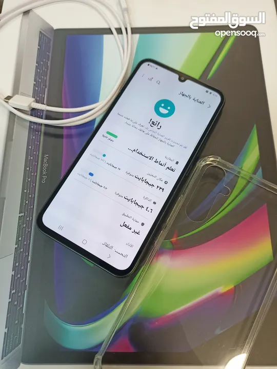 Samsung A34 5G 256 GB لون الاسود الممييييز وارد الوكيل BMS