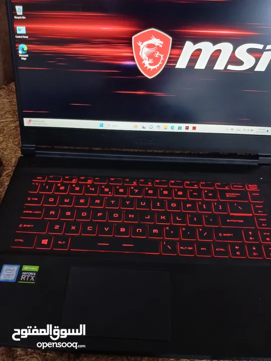 MSI Gaming Laptop لابتوب للالعاب و برامج هندسية