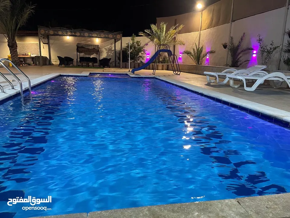 شاليه فخم للإيجار في الغور الجوفه